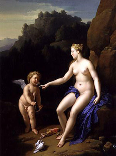 Cupid and Venus 